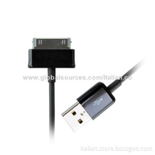 USB Cable for Samsung, Tablet P1000 with 30-pin, 1, 2, 3m Length